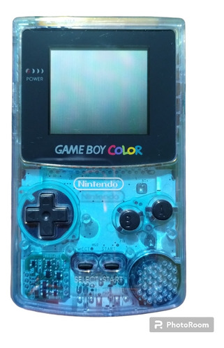 Nintendo Game Boy Color Clear Aurora Funcionando