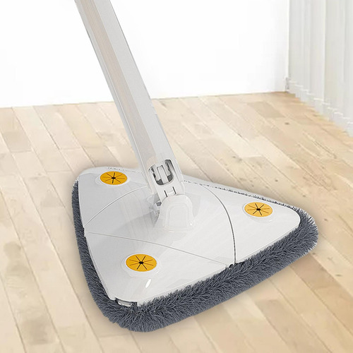 Limpiador De Pared De Microfibra Giratoria Con 3 Paño