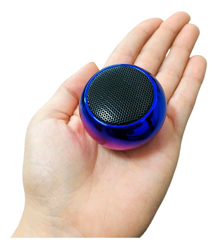Mini Caixa De Som Speaker Bluetooth Metal S/ Fio D-m3 Grasep