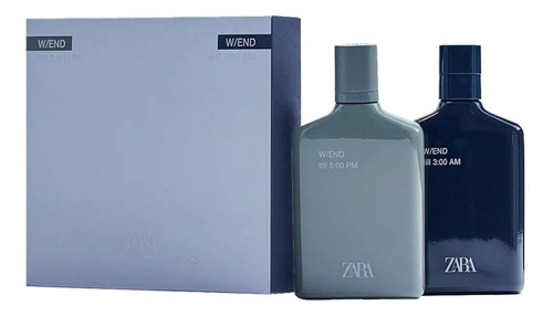Pack 2 Perfumes Importados Zara Man W/end - Edt 2x100ml 