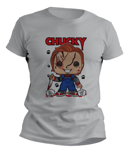 Remera Adultos Estampada Personalizada Chucky - 7010