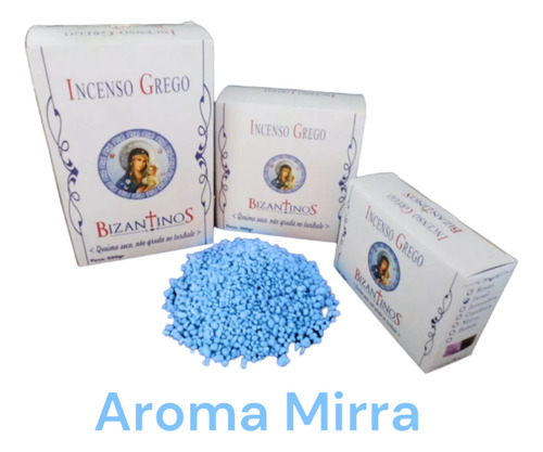 Incenso Grego Bizantinos Mirra 500gr