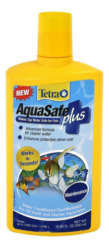 Tetra Acondicionador Aquasafe Plus 500ml Acuarios Peceras