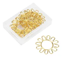 Comprar 10 Clips Papel Forma Girasol Organizacion Documento Para
