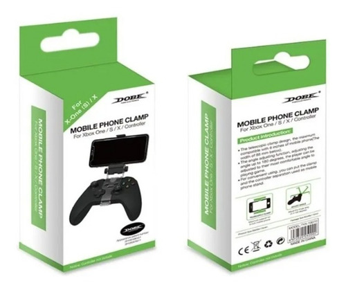 Imagen 2 de 7 de Clip Base Soporte De Celular Smartphone Control Xbox One