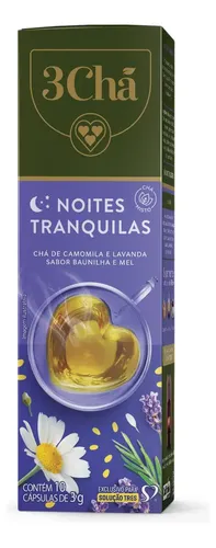 ちゃちゃこ様 計3点分 Cápsula de Chá Noites Tranquilas TRES 3Chá | Fastshop