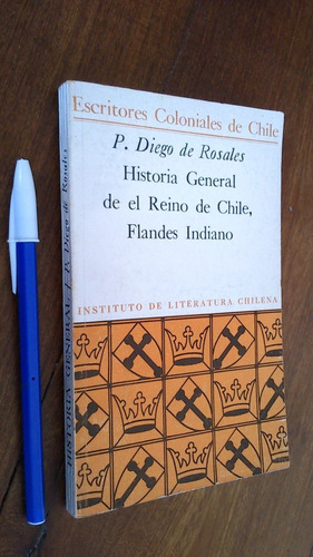 Historia De El Reino De Chile Flandes Indiano - De Rosales