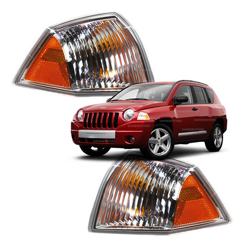 Farol Punta Jeep Compass 2007/2011 Derecho + Izquierdo