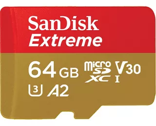 Tarjeta de memoria SanDisk SDSQXA2-064G-GN6MN Extreme 64GB