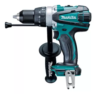 Taladro percutor atornillador inalámbrico de 13mm Makita DHP458Z 18V + accesorio