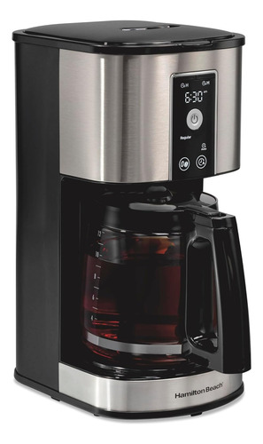Cafetera Programable Hamilton Beach 12 Tazas Pantalla Táctil (Reacondicionado)