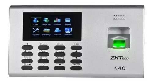 K40 Zketco Captador De Huellas Biometrico Yoline Security