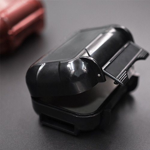 (negra) - Funda Protectora Multifunción Rígida De Abs Kz Para Auriculares, Monitores Intraurales Y Almohadillas (negra)