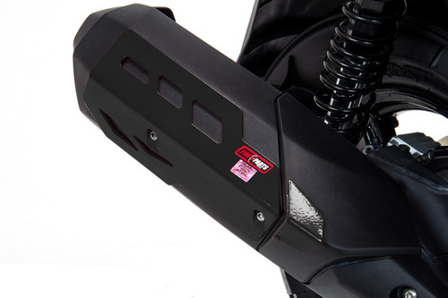 Protector De Mofle Negro Yamaha Bws Fi Fire Parts