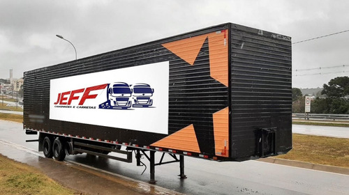 Imagem 2 de 6 de Baú Furgão 15mts 28 Pallets Linshalm 2001 Com Double Deck