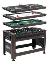 Comprar Mesa Multijuegos 4 En 1 Futbolito\u002Fbillar\u002Fhockey\u002Fping Pong Paño Verde Oscuro