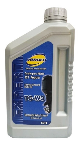 Aceite Para Motor 2t Agua Tc-w3 Venoco (946 Cm3)