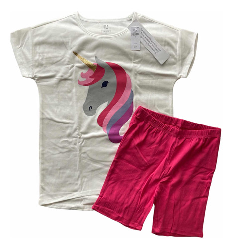 Pijama Gap De Nena Unicornio Talle 12 Años Original