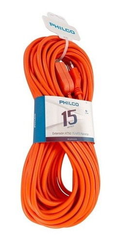 Alargador Extension Electrica 15 Mts Philco / Tecnocenter