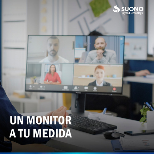 Monitor Gamer Suono Led 24p Full Hd 1920x1080 Snmo-1000 Color Negro