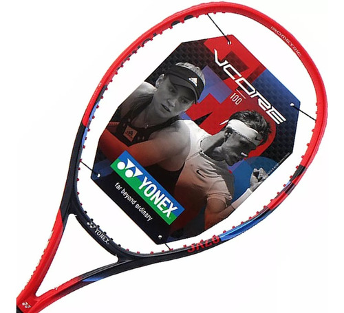 Raqueta Yonex Vcore 100  300gr  #1 Strings