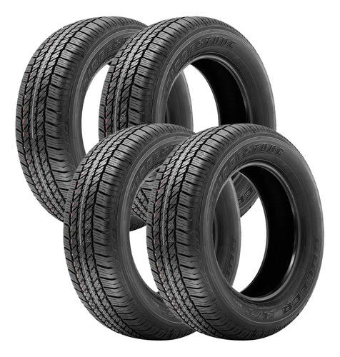 Jogo 4 Pneus Bridgestone 255/65r17 110t Dueler Ht 684 Ii Eco