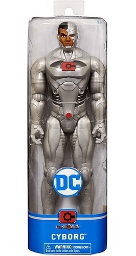 Dc Comics - Figura Cyborg - 30 Cm - Original 