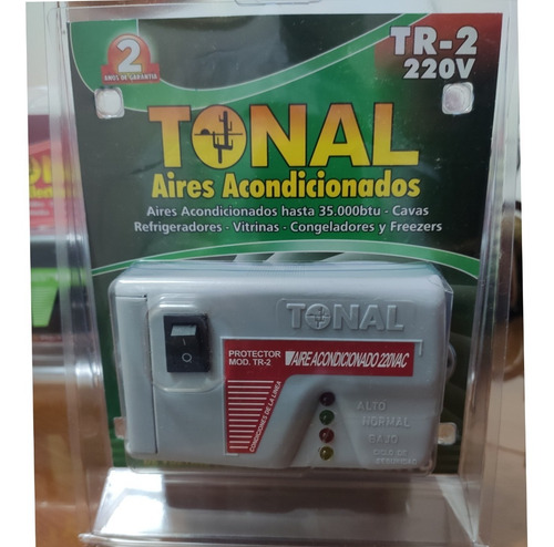 Protector De Voltaje Tonal 220v Aire Acondicionados Tr-2