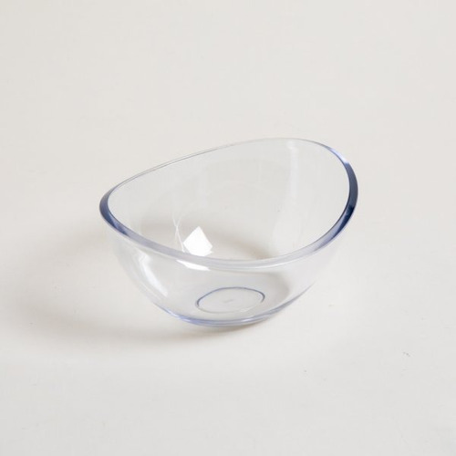 Bowl Ensaladera Acrilico Compotera Transparente De 550ml