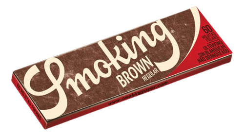 Pack X5 Papelillos Smoking Brown 70mm Sin Blanquear