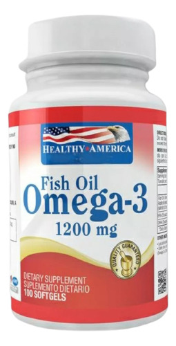 Omega 3 Healthy America - Unidad a $530
