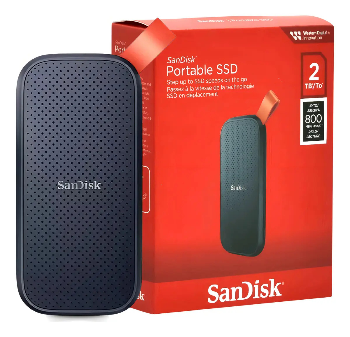 Foto do produto: Ssd Externo Portátil Sandisk 2tb 800mb/s