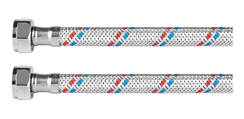 Paq 40pz Manguera Flexible Para Fregadero 55 Cm Pretul 26021
