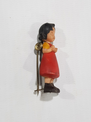 Imagen 5 de 8 de Heidi Antiguo Prendedor Plástico Mag 58196