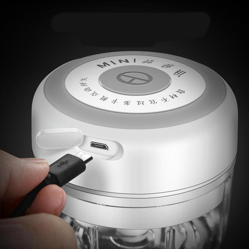 Mini Cortadora De Ajo Eléctrica, Procesador De Comida 100ml