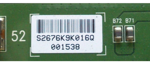 T-con Sony Lj94-02676k 52nu_mb3c6lv0.7 / Modelo Kdl-52vl150 (Usado)