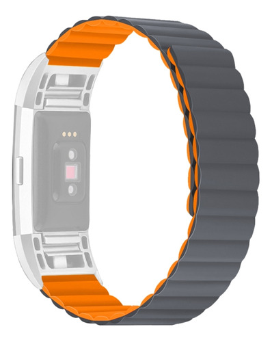 Correa De Reloj Magnética De Silicona Para Fitbit Charge 2