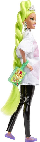 Barbie Extra, Muñeca Cabello Verde Neon Extra-largo