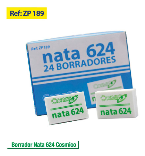 Borrador Nata 624. X 24 Unidades