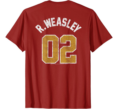 Playera De Punto Weasley De Harry Potter