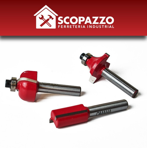 Set De Fresas Omaha Sfr-35 Router P/madera 35 Piezas Estuche