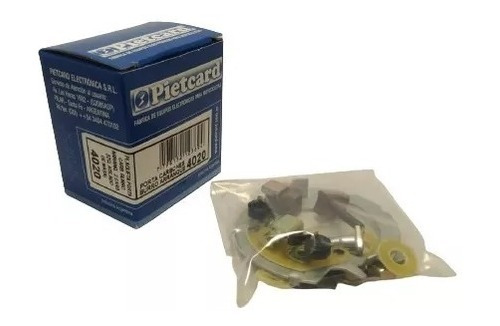 Plaqueta Porta Carbones Burro Pietcard Tornado Twister Nx