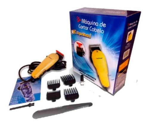 Máquina Cortar Cabelo Superbarba Motor Potente 127v