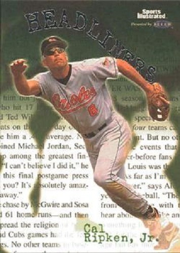 Mlb Cal Ripken Jr Sports Illustrated Headliners 1999 Hl8