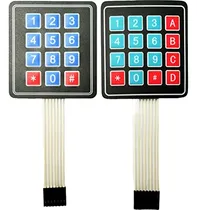 Comprar Teclado Matricial De Membrana Diyables 3x4 4x4 Para Arduino,