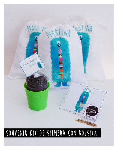  Kit De Siembra Con Bolsita X 10 Unidades