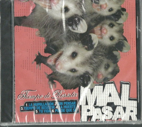 Mal Pasar Album Tiempo De Resistir Sello Pinhead Records C 