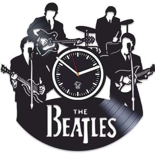 Reloj De Pared Leyenda De Música Rock, Arte De Disco D...