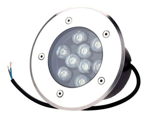 Foco Led Piso 9w Embutido Exterior Alto Trafico - Sumatel