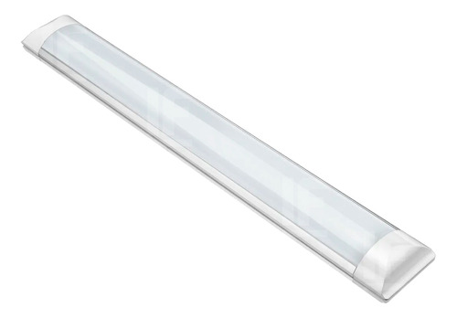 Luminária Tubular Sobrepor Led Linear 36w Branco Frio 120cm 110V/220V (Bivolt)